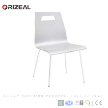 chaise d&#39;école en bois cintré siège de dossier OZ-1073